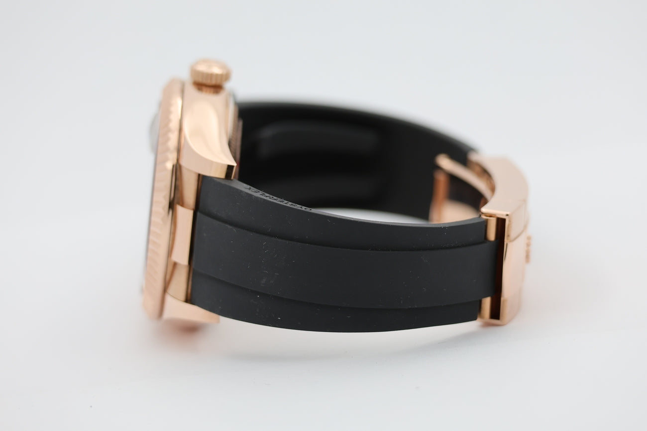 Rolex Sky-Dweller Oysterflex Rosegold Automatik 42mm 326235 - Detail view 3