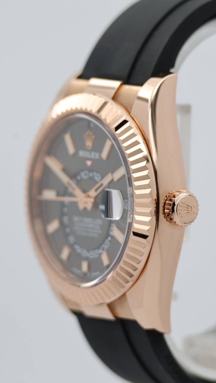 Rolex Sky-Dweller Oysterflex Rosegold Automatik 42mm 326235 - Detail view 7