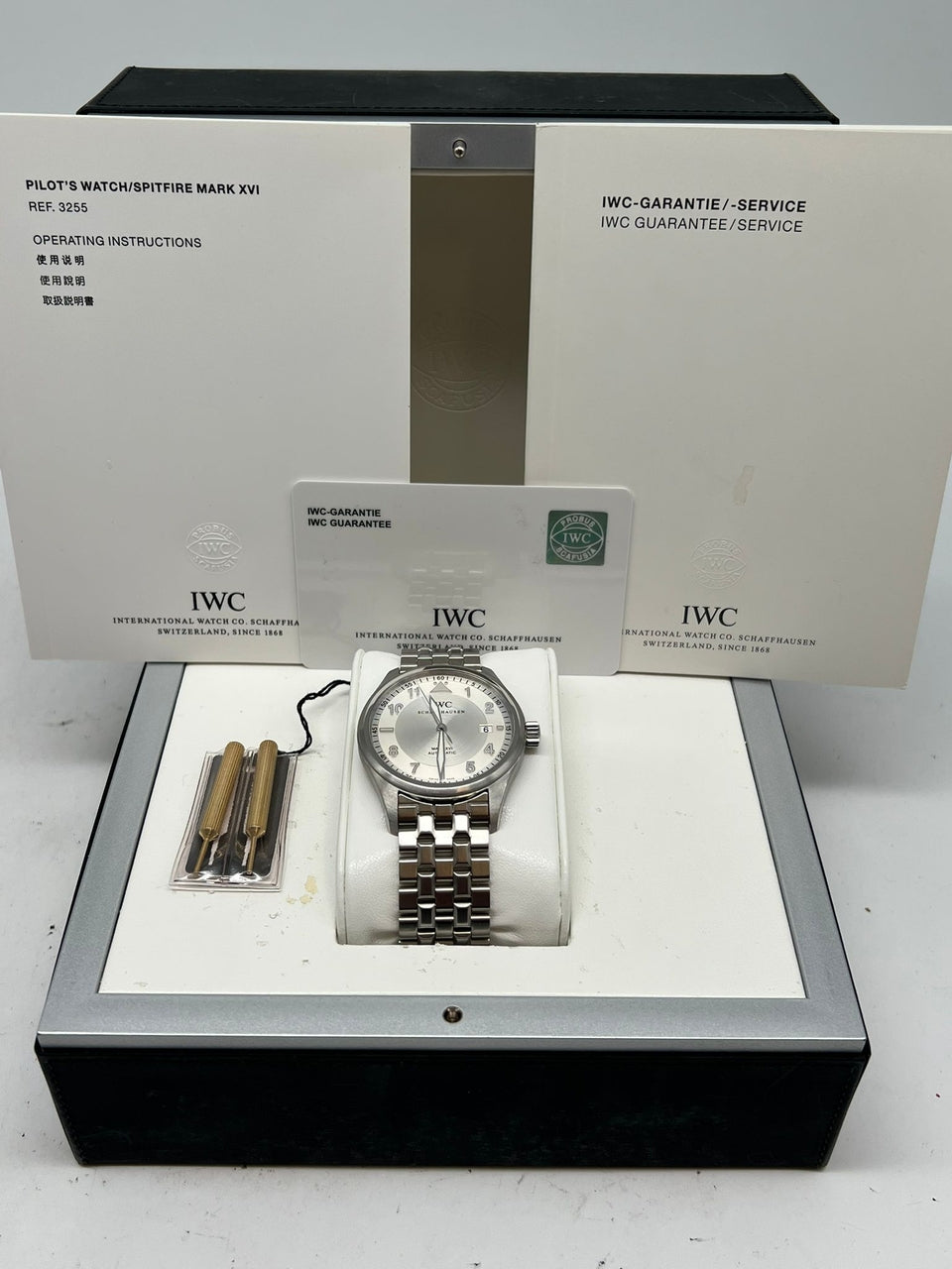 IWC Fliegeruhr Mark XVI 39mm Automatik IW325505 - Papiere und oder Lieferumfang