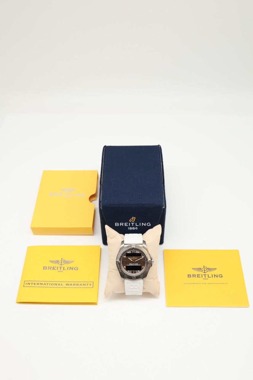 Breitling Aerospace Advantage 42mm Quarz Herrenuhr E79362 - Papiere und oder Lieferumfang