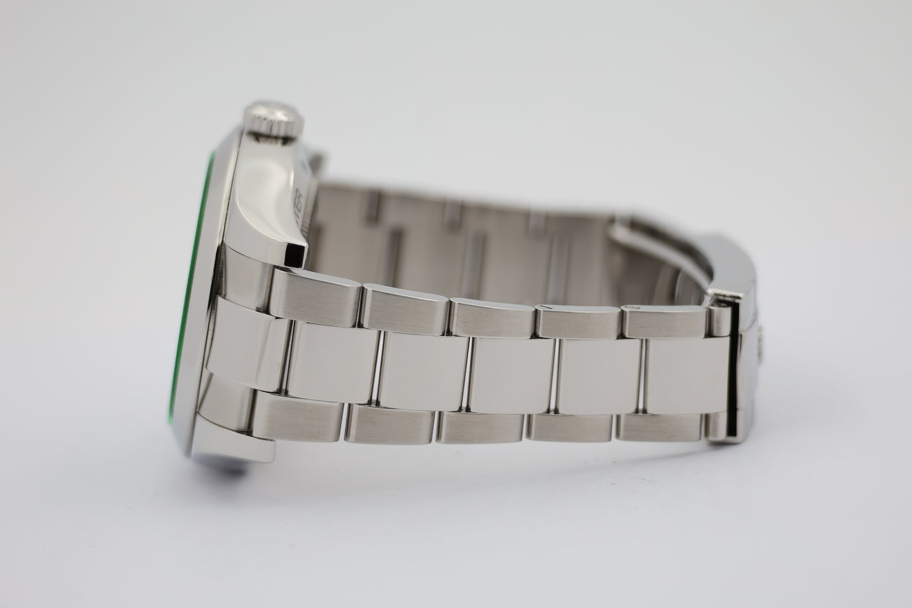 Rolex Milgauss Automatik Herrenuhr Blau 116400GV - Detailansicht 3