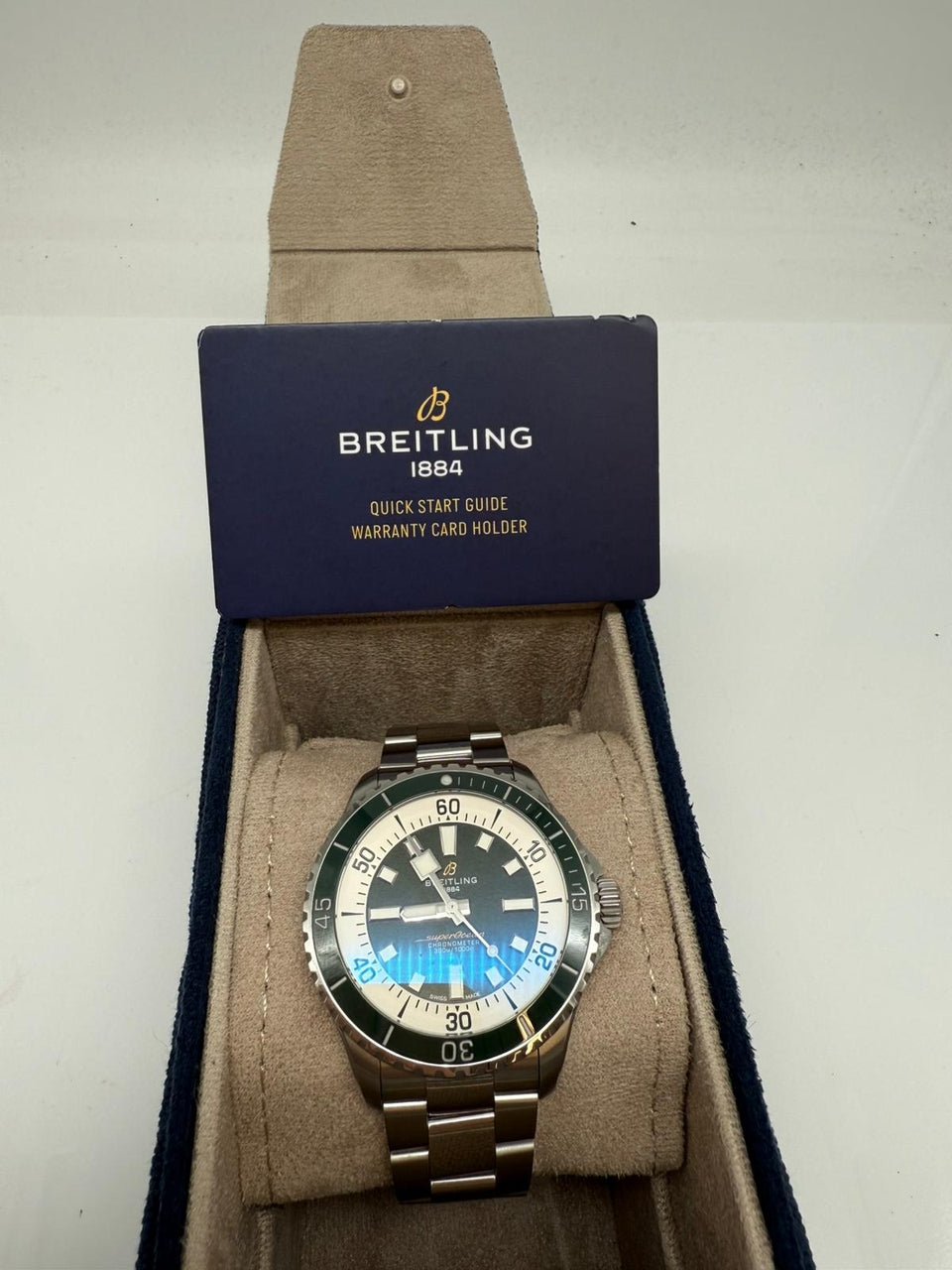 Breitling Superocean Automatik 44mm A17376 - Papiere und oder Lieferumfang