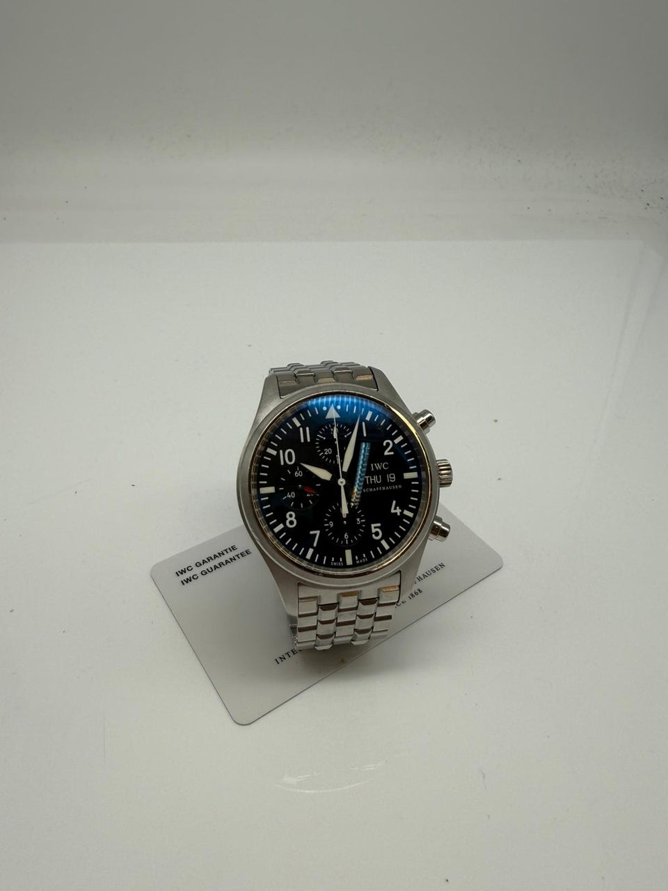 IWC Fliegeruhr Chronograph Automatik Herrenuhr IW371704 - Papiere und oder Lieferumfang