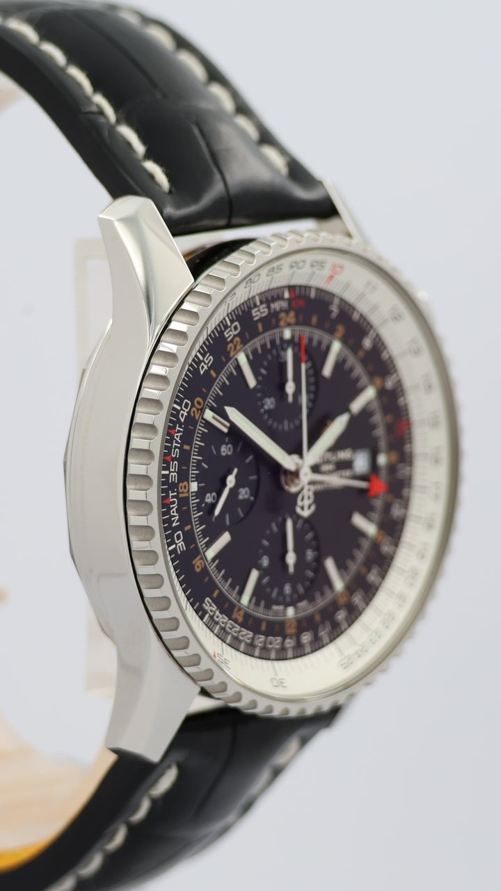 Breitling Navitimer Chronograph GMT 46mm Automatik A24322 - Detailansicht 8