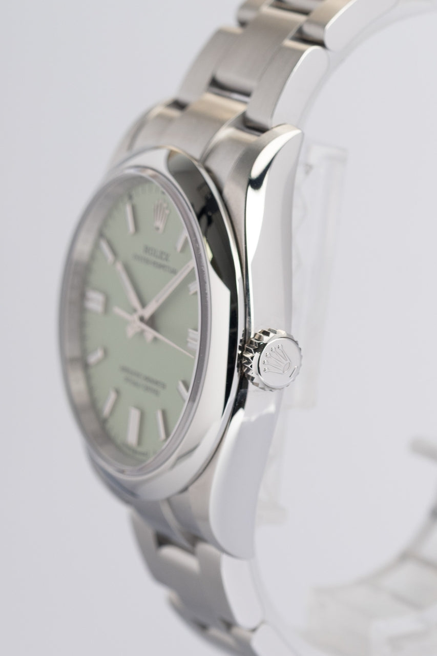 Rolex Oyster Perpetual 36 ,,Pistachio" NEU 126000 - Detailansicht 2