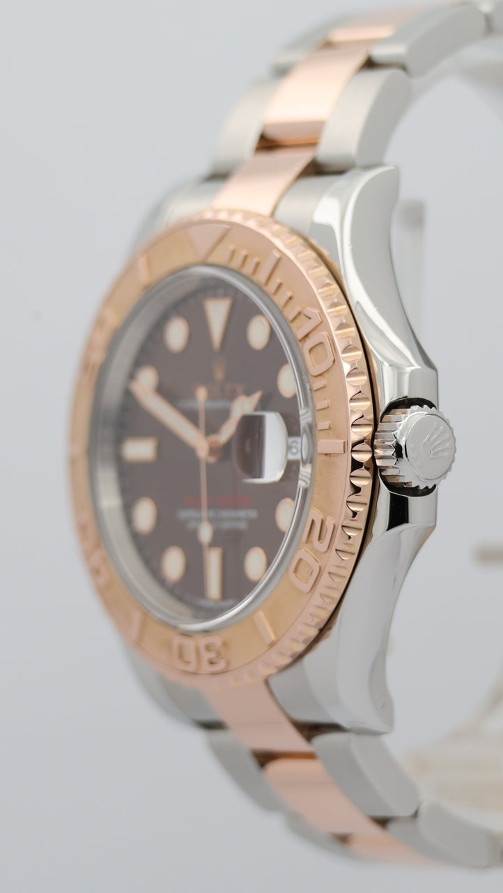 Rolex Yacht-Master 40 Stahl/Roségold Choco-Braun 116621 - Detailansicht 7