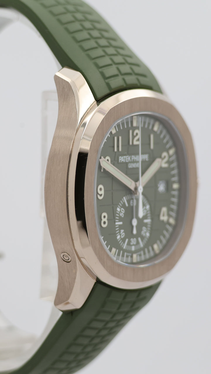 Patek Philippe Aquanaut Chronograph Khaki Automatik Weißgold 5968G-010 - Detailansicht 8
