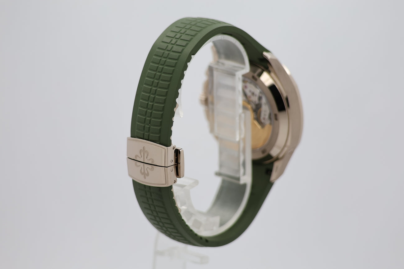 Patek Philippe Aquanaut Chronograph Khaki Automatik Weißgold 5968G-010 - Detailansicht 1