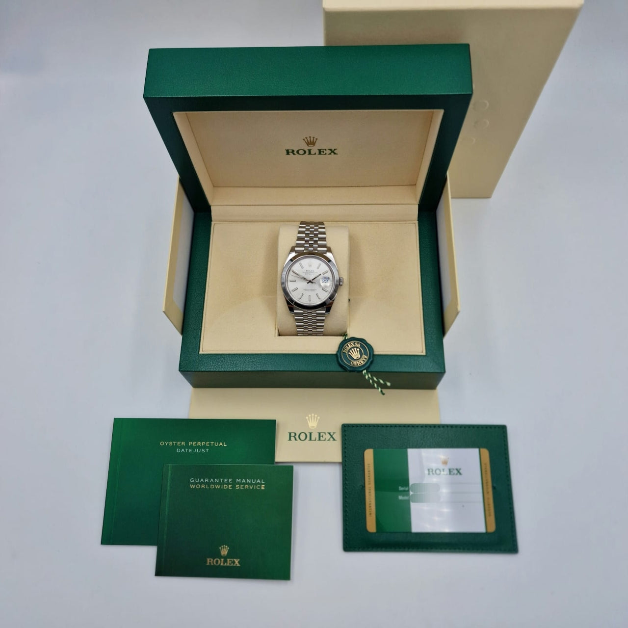 Rolex Datejust 41mm Automatik 126300 - Papers and documentation