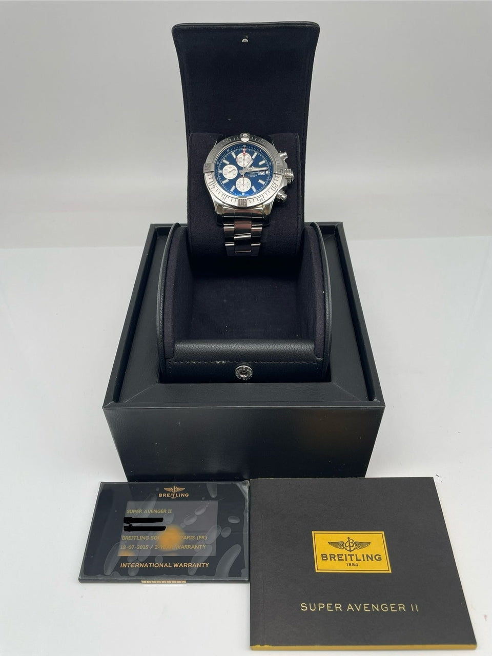 Breitling Super Avenger II 48mm Automatik A13371 - Papiere und oder Lieferumfang