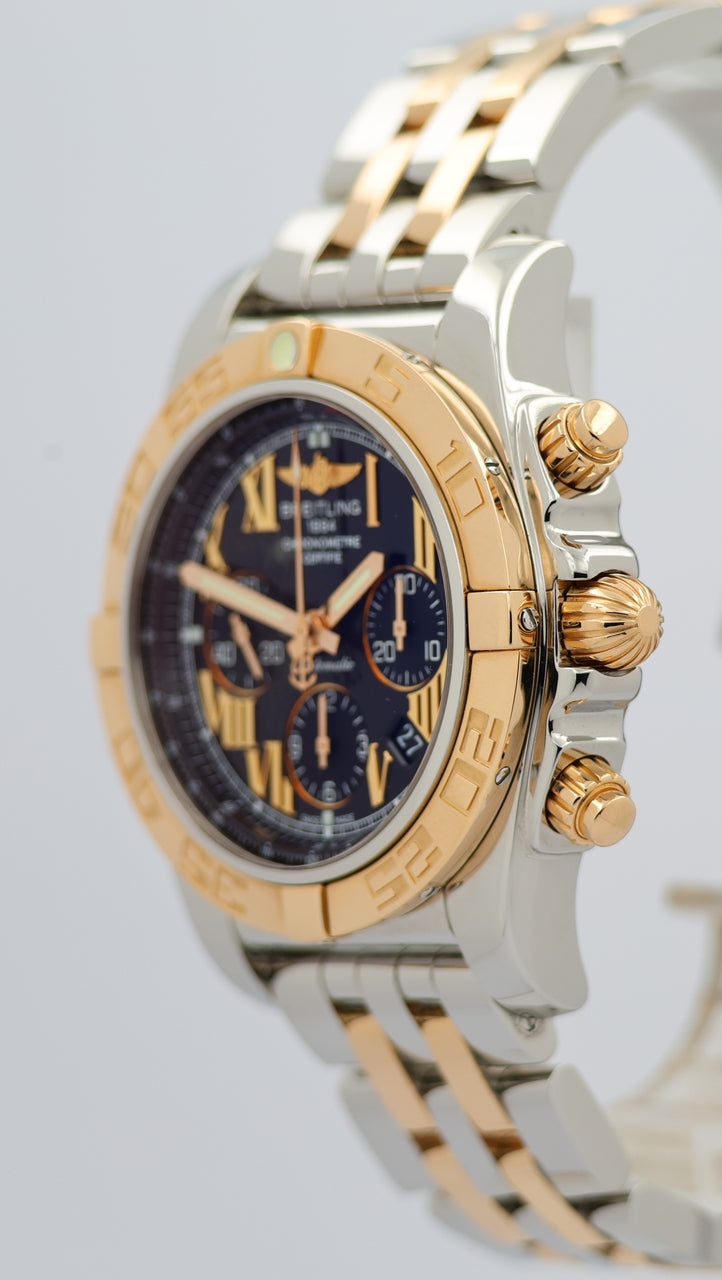 Breitling Chronomat 44 Stahl/Gold Automatik Herrenuhr CB0110 - Detail view 7