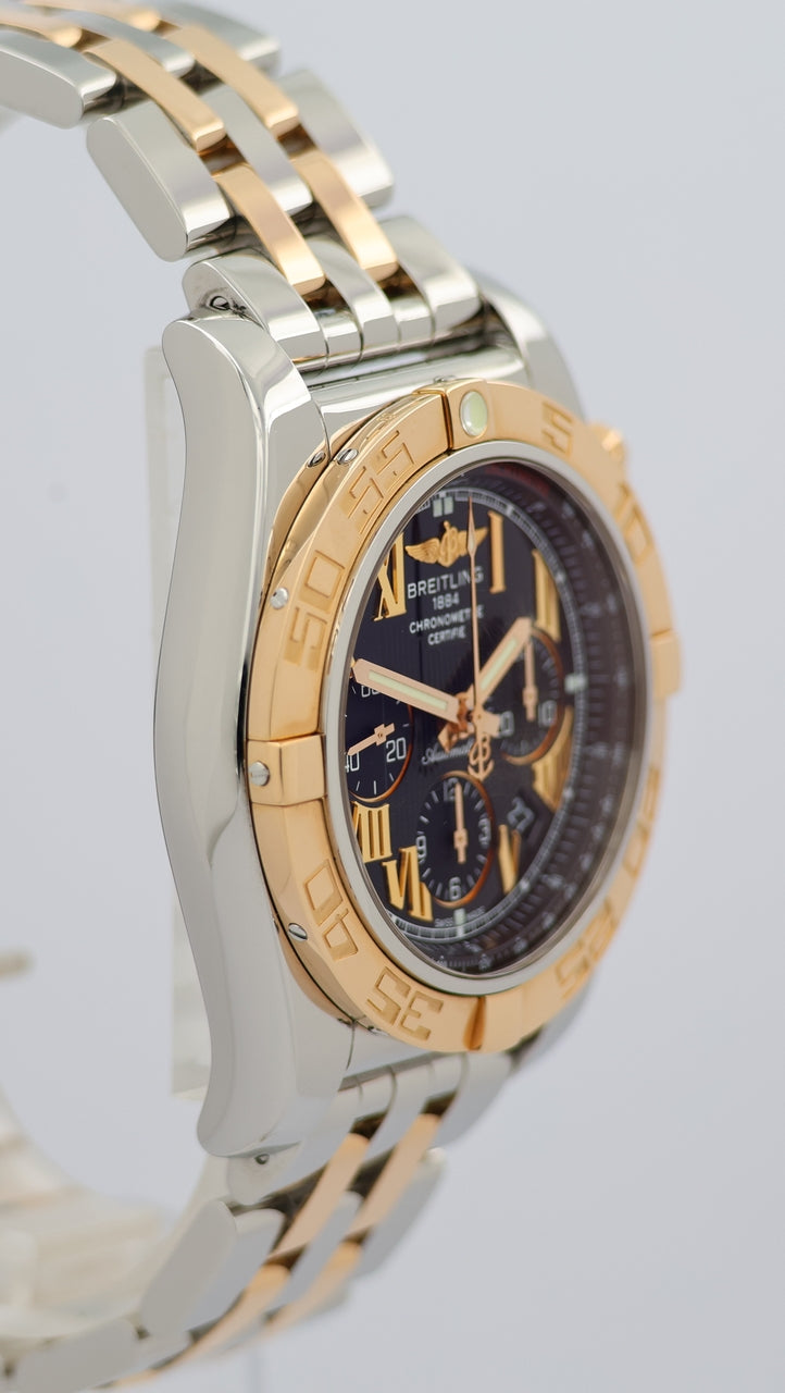 Breitling Chronomat 44 Stahl/Gold Automatik Herrenuhr CB0110 - Detail view 8