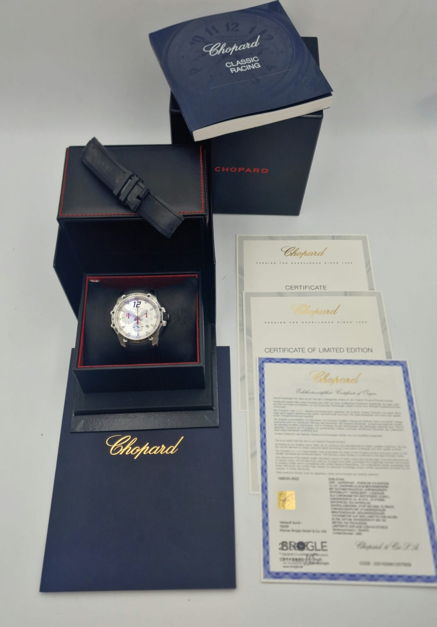 Chopard Superfast Chrono Porsche 919 Automatik Herrenuhr 168535-3002 - Papiere und oder Lieferumfang