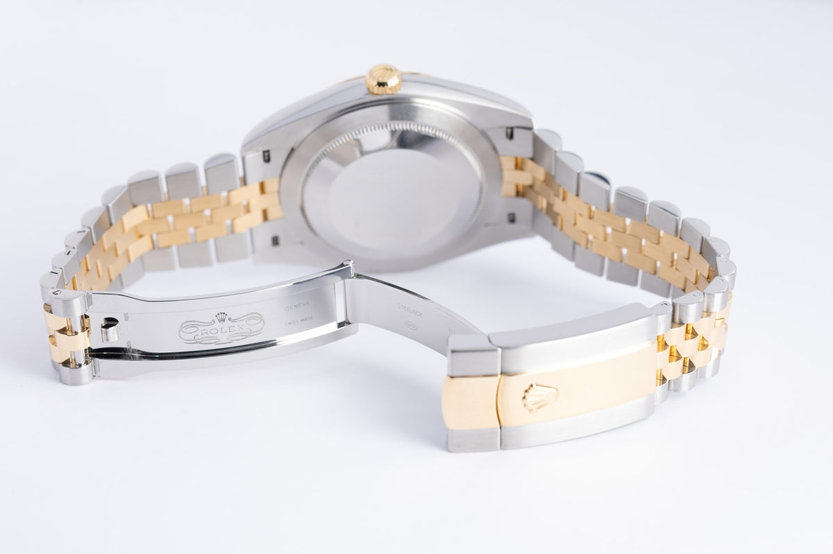 Rolex Datejust 41 "Diamond Dial" Stahl/Gold Jubilee 126333 - Detailansicht 8