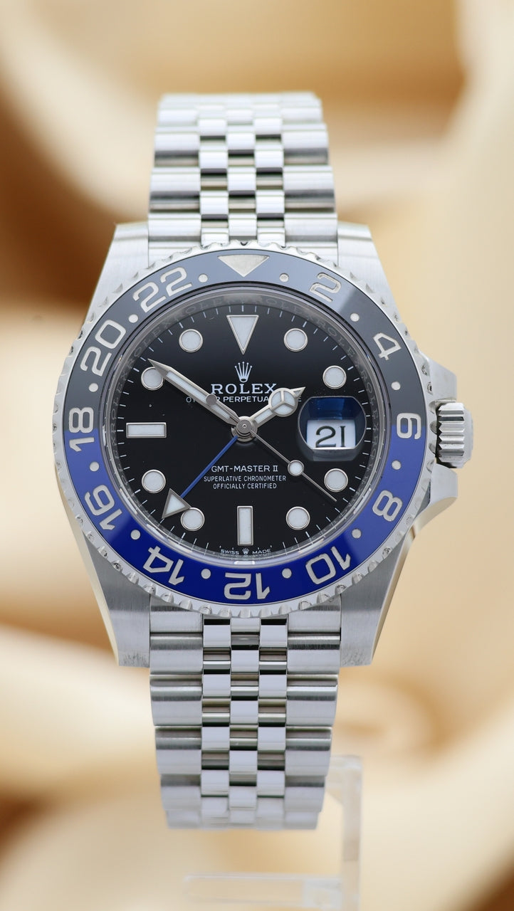 Rolex GMT-Master II Automatik Herrenuhr 40mm 126710BLNR - Thumbnail