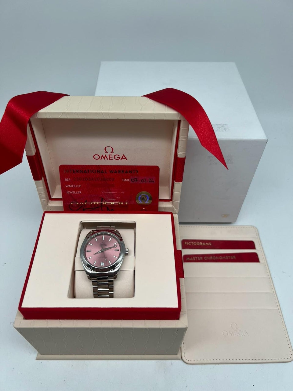 Omega Seamaster Aqua Terra 34mm Automatik 22010342010003 - Papers and documentation