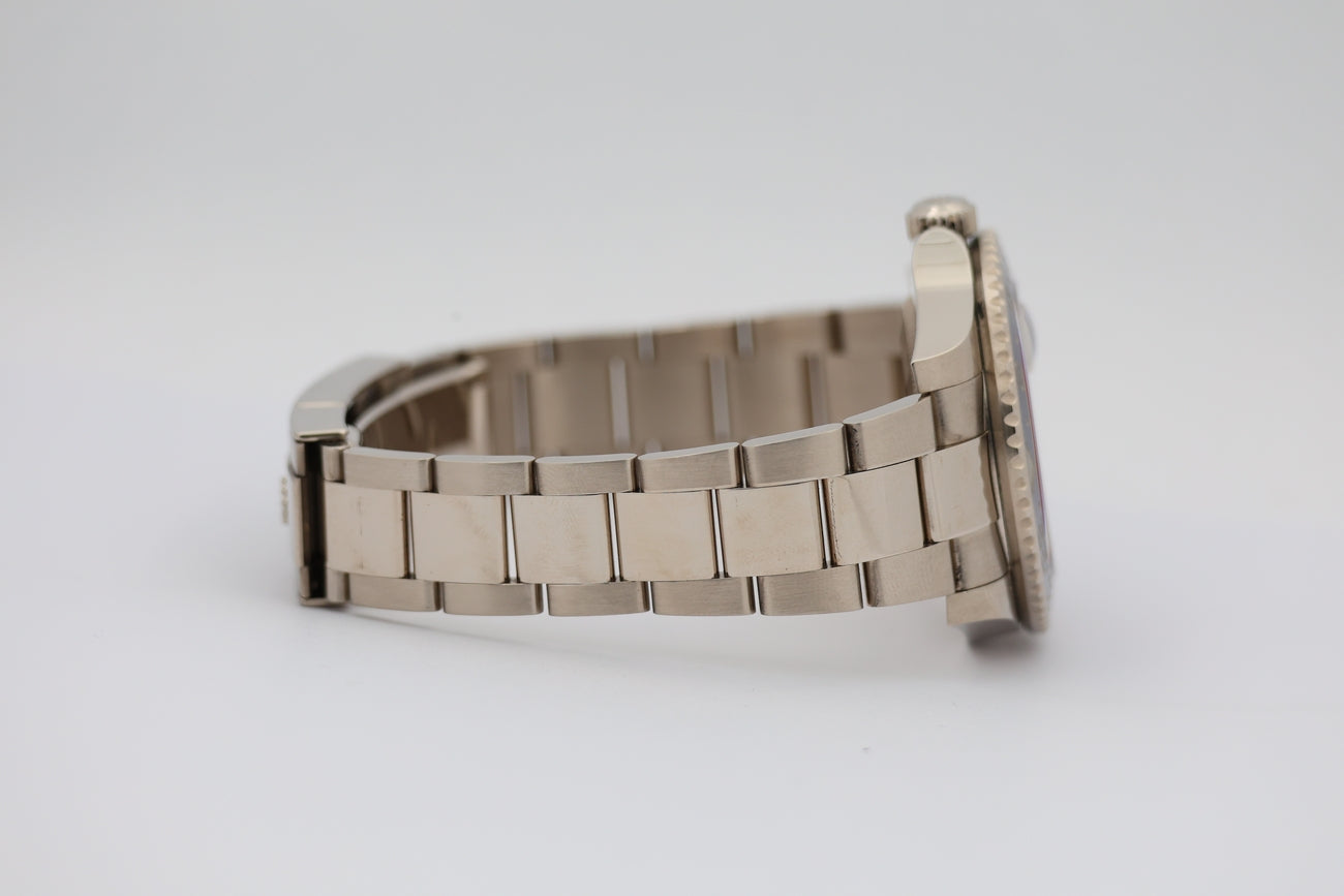 Rolex GMT-Master II "Pepsi" Meteorite Dial Weißgold 126719BLRO - Detailansicht 4