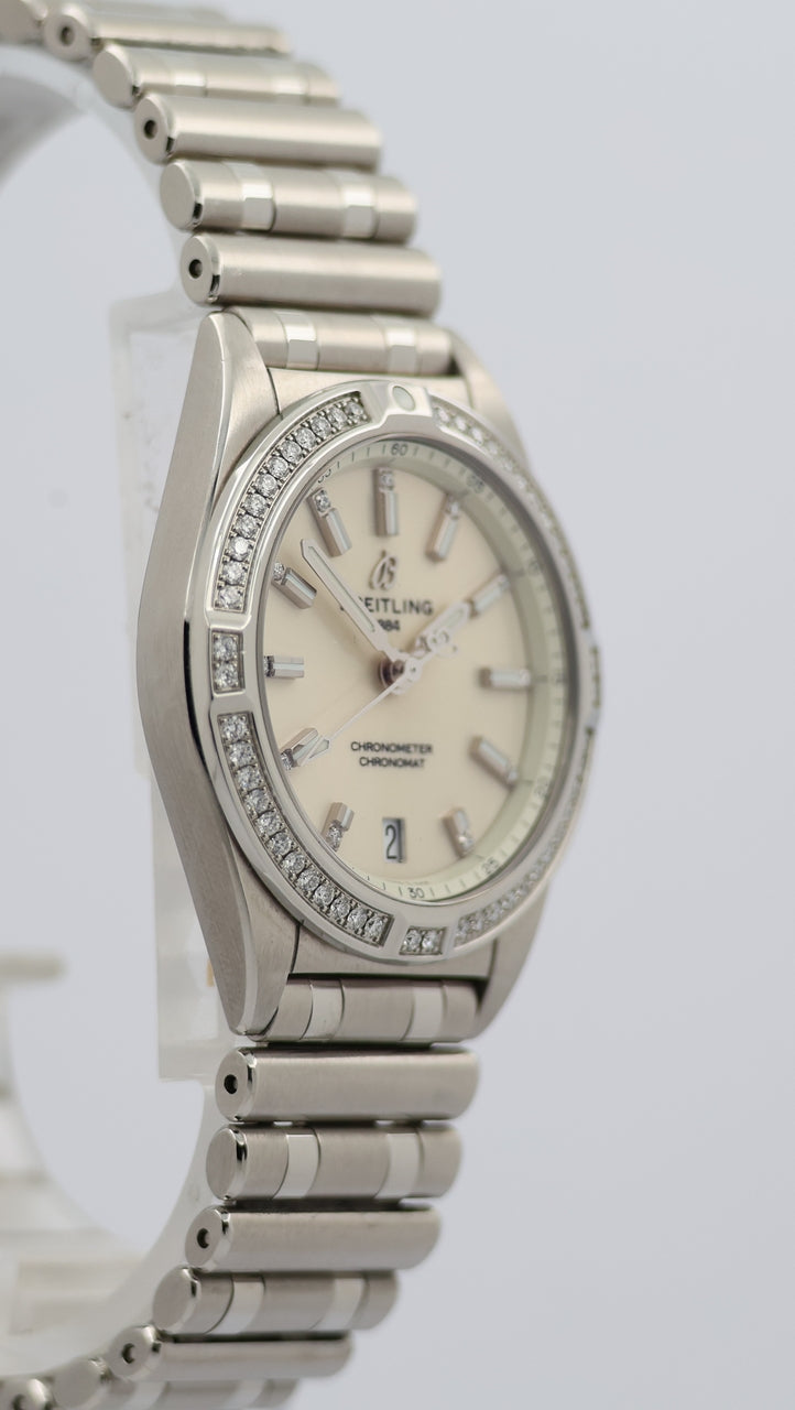 Breitling Chronomat 32mm Quarz Damenuhr Factory A77310 - Detailansicht 8