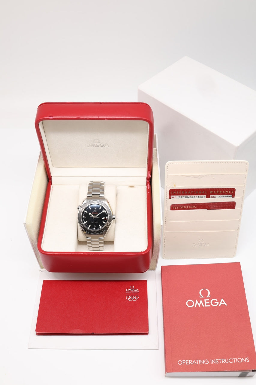 Omega Seamaster Planet Ocean 45,5mm Automatik 23230462101001 - Papiere und oder Lieferumfang