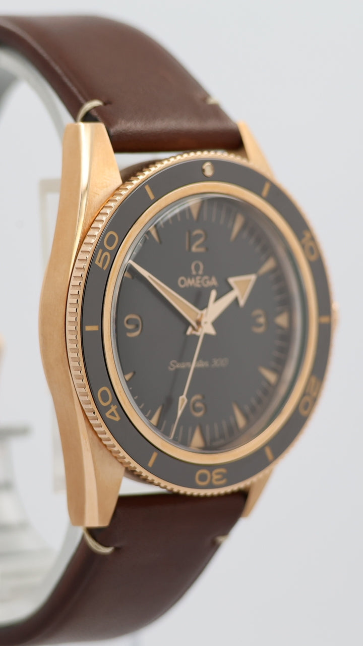 Omega Seamaster 300 Bronze Gold 9K 41mm Automatik 23492412110001 - Detailansicht 7