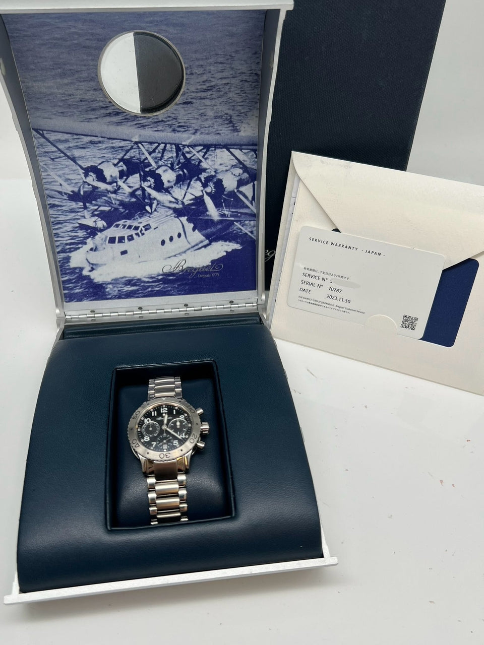 Breguet Type XX - XXI - XXII Transatlantique Automatik 4820ST - Papiere und oder Lieferumfang