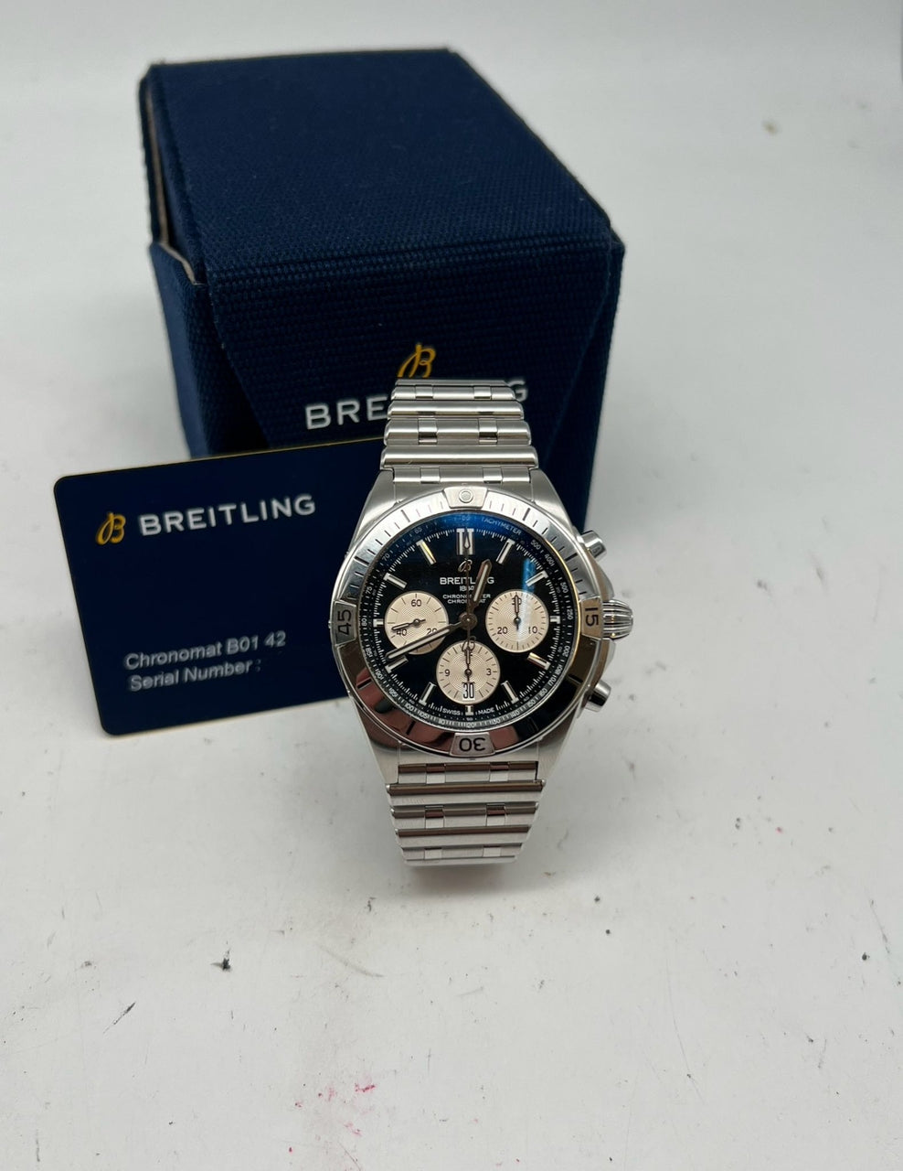 Breitling Chronomat B01 Automatik 42mm AB0134 - Papiere und oder Lieferumfang