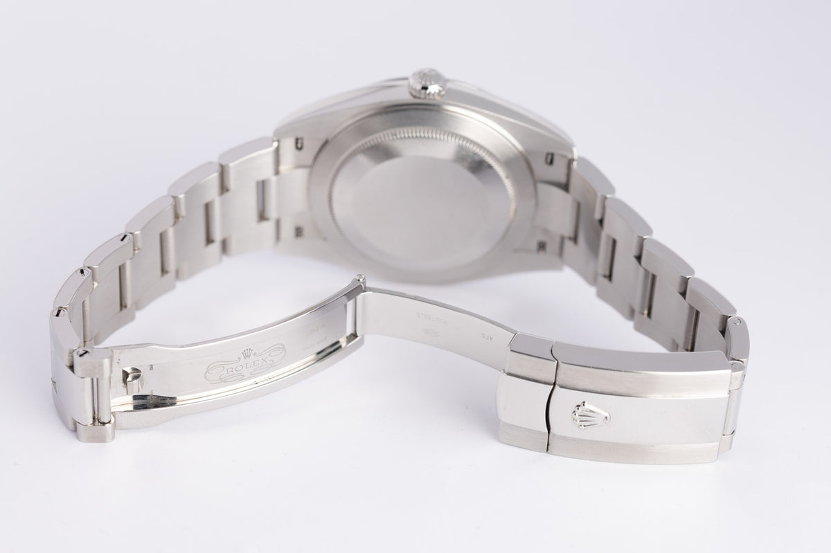 Rolex Datejust 41 Automatik Rhodium 2021 Grau 126300 - Detailansicht 8