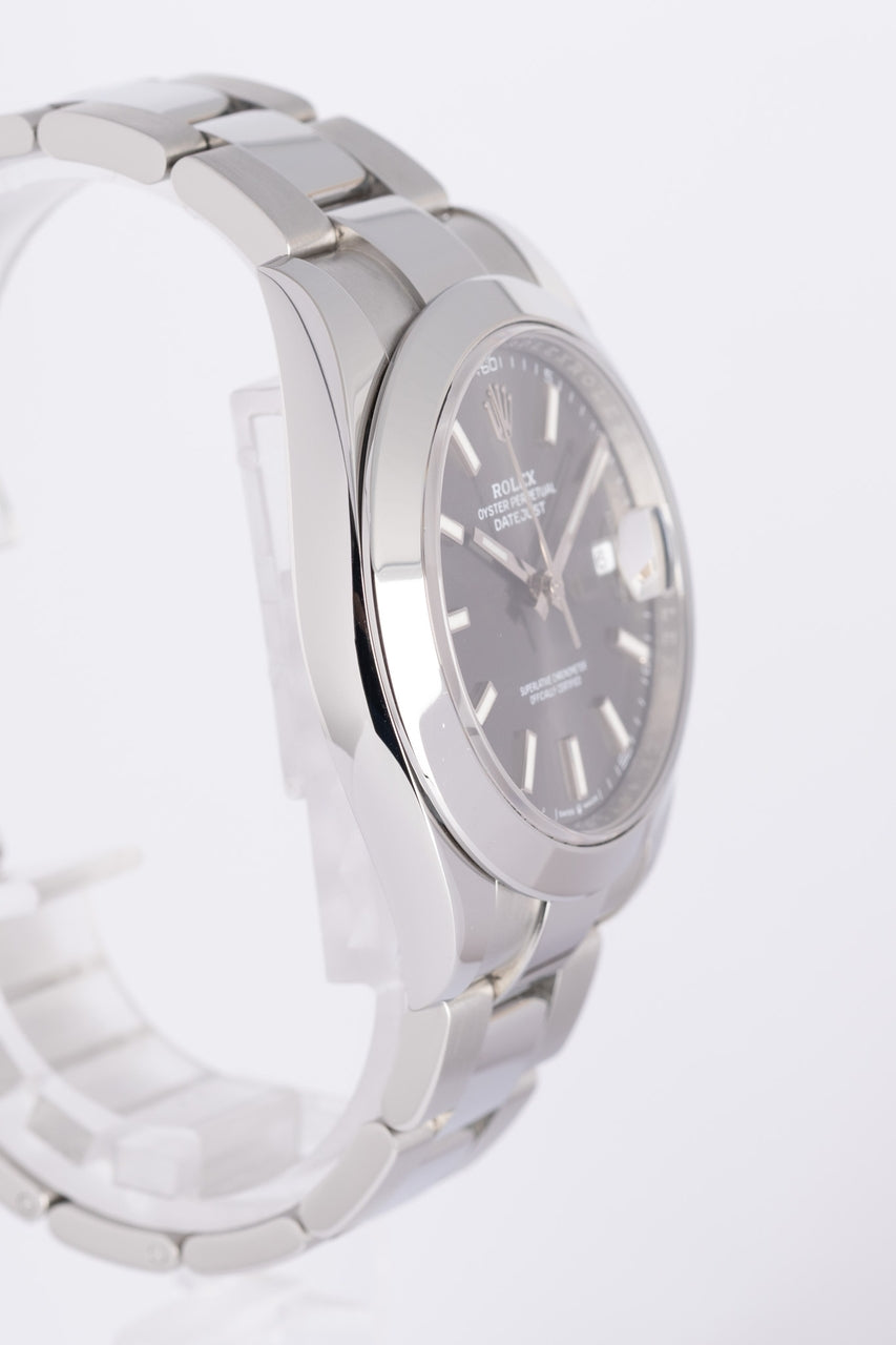 Rolex Datejust 41 Automatik Rhodium 2021 Grau 126300 - Detailansicht 1