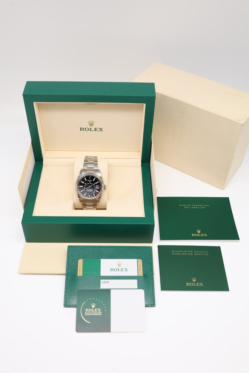 Rolex Oyster Perpetual Sky-Dweller Automatik 326934 - Papiere und oder Lieferumfang
