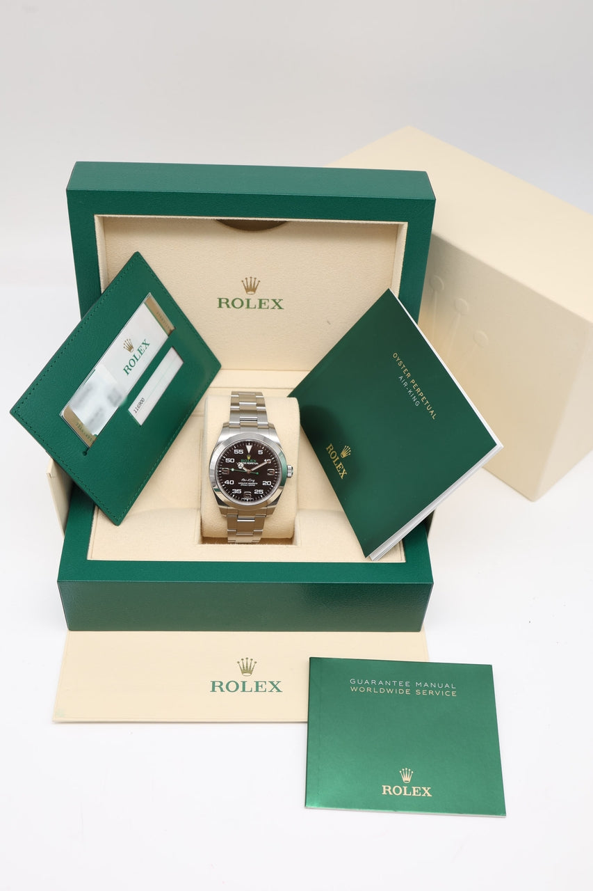 Rolex Air-King 40mm Automatik Herrenuhr 116900 - Papiere und oder Lieferumfang