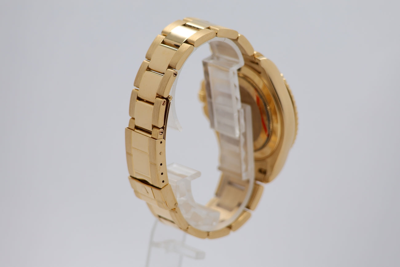 Rolex Yacht-Master Automatik Vollgold Blau 16628 - Detailansicht 1