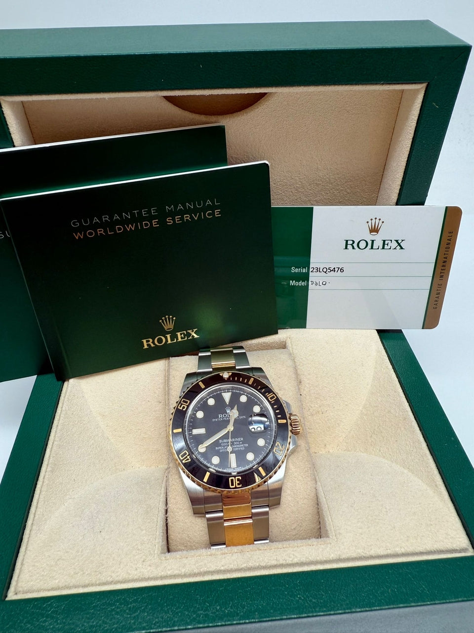 Rolex Submariner Date Stahl / Gold 116613LN - Papiere und oder Lieferumfang