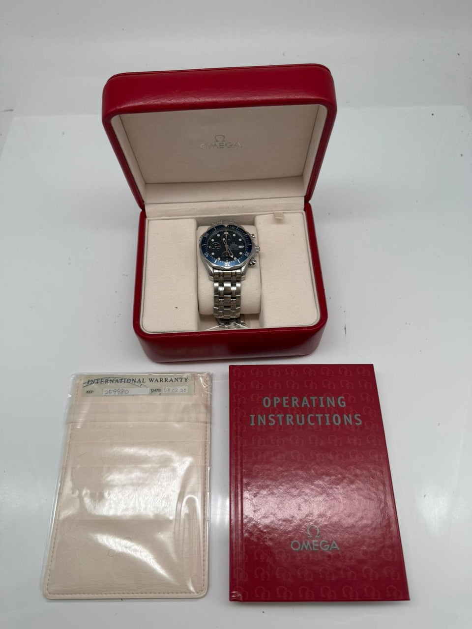 Omega Seamaster Diver 300m 41,5mm Automatik 25998000 - Papiere und oder Lieferumfang