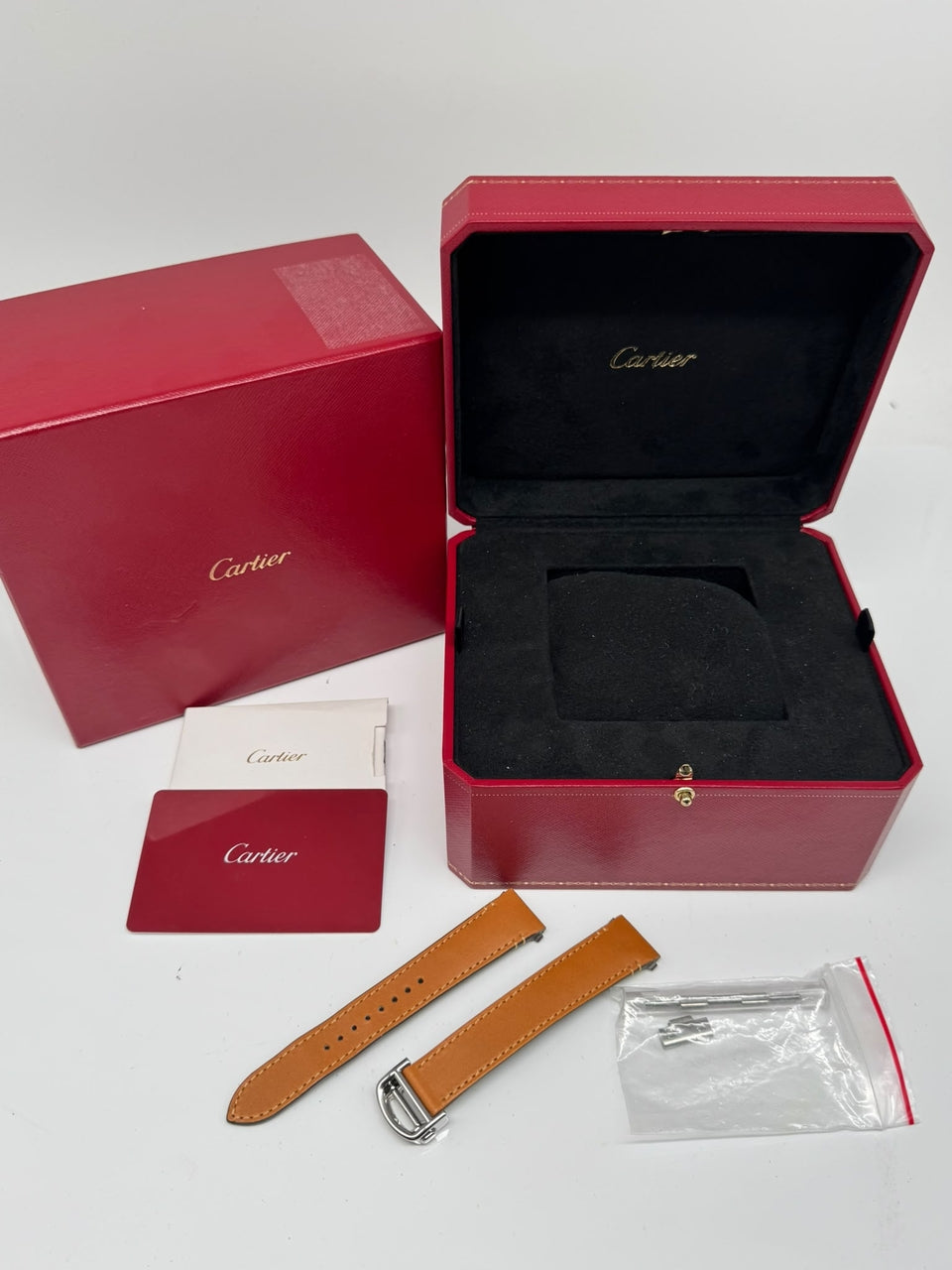 Cartier Santos De Cartier 35mm Automatik WSSA0029 - Papiere und oder Lieferumfang