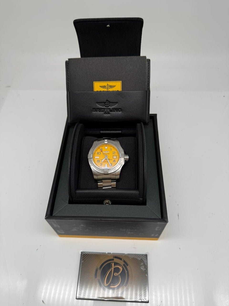 Breitling Avenger II Seawolf 45mm Automatik A17331 - Papiere und oder Lieferumfang