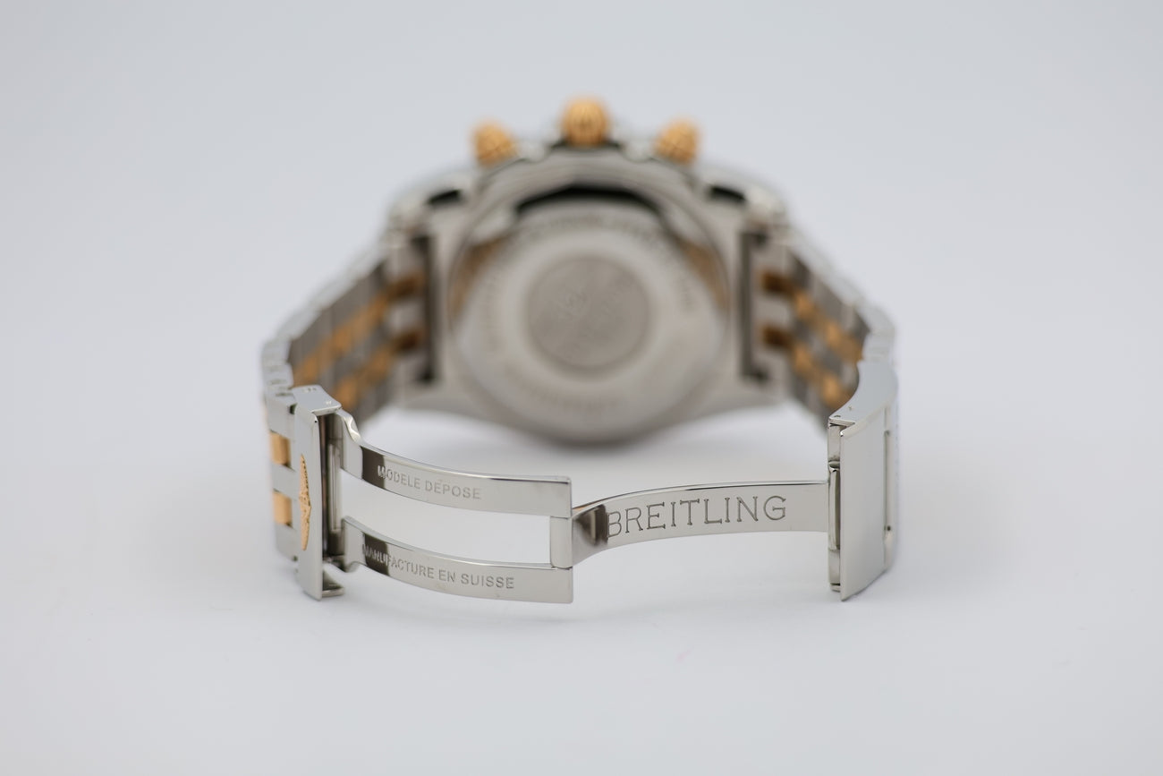 Breitling Chronomat 44 Stahl/Gold Automatik Herrenuhr CB0110 - Detail view 6