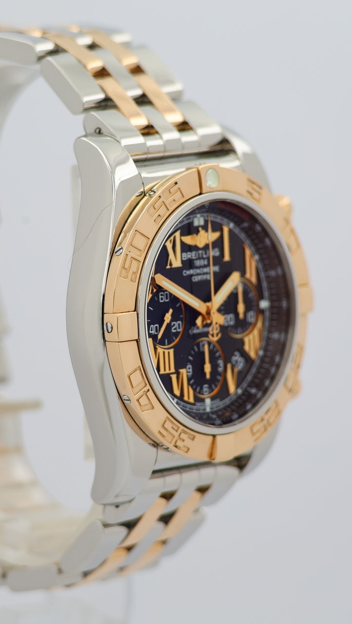 Breitling Chronomat 44 Stahl/Gold Automatik Herrenuhr CB0110 - Detail view 8