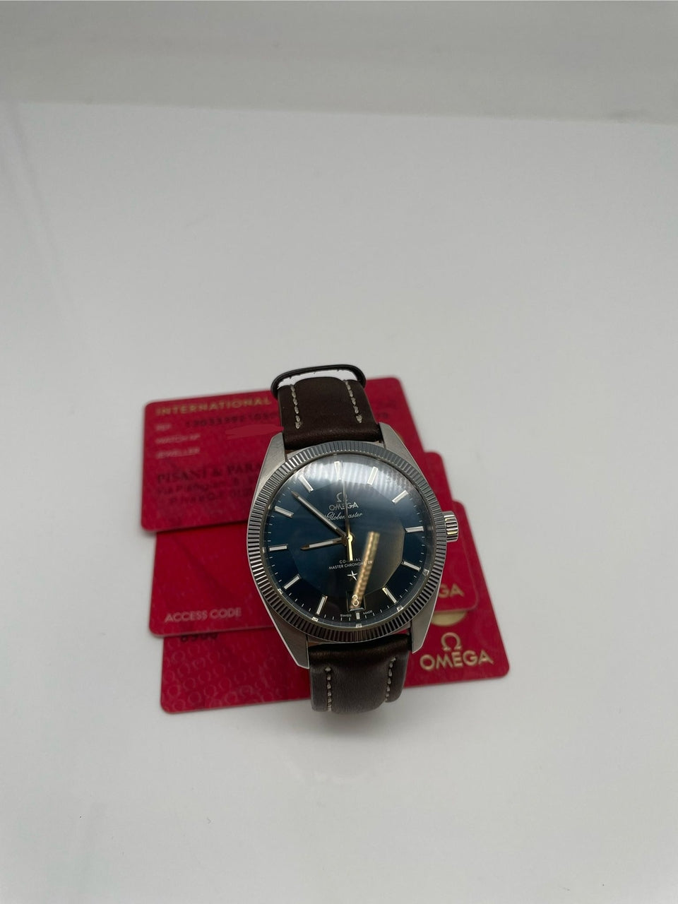 Omega Globemaster Automatik Herrenuhr 39mm 13033392103001 - Papiere und oder Lieferumfang