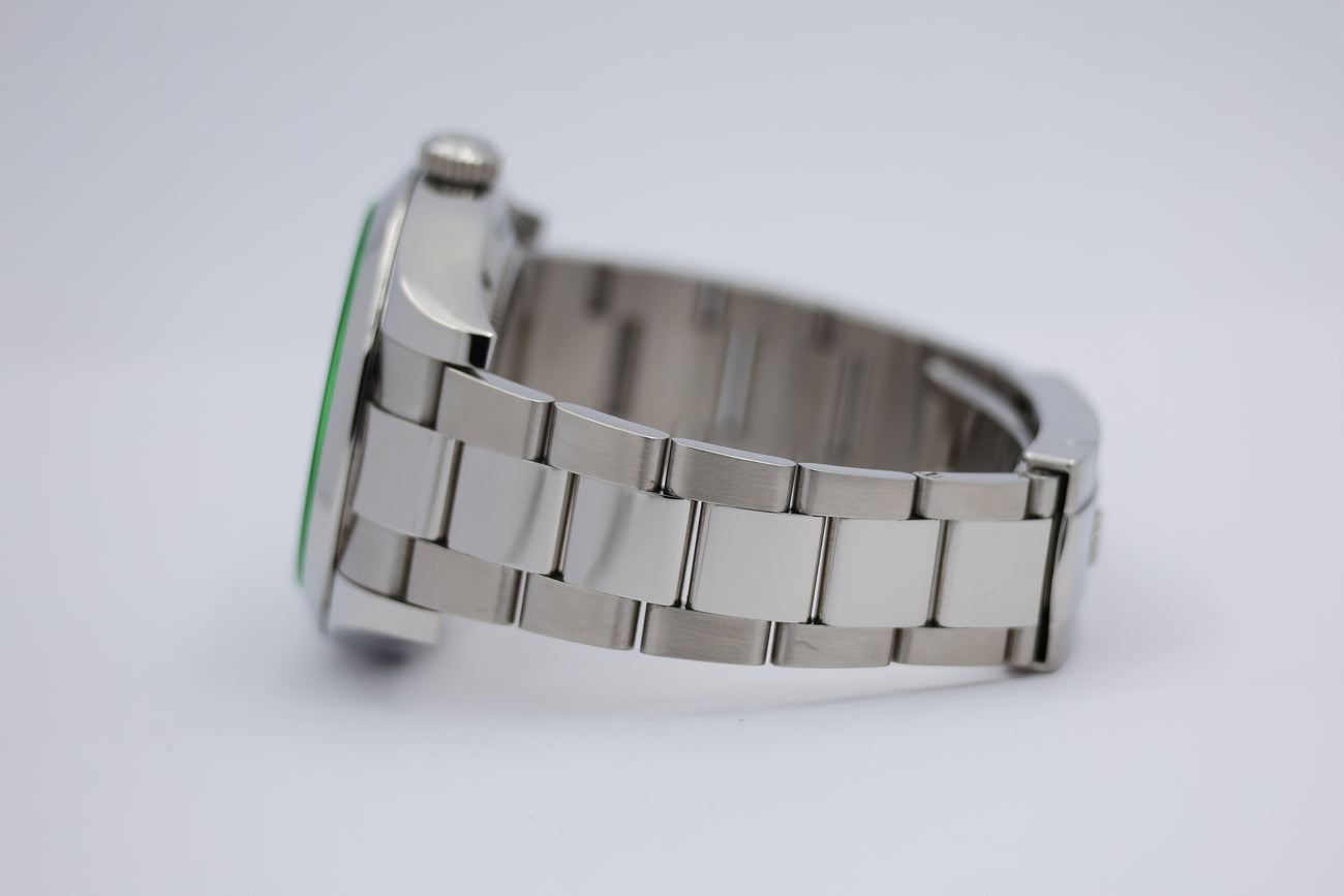 Rolex Milgauss Automatik Herrenuhr Schwarz 116400GV - Detailansicht 3