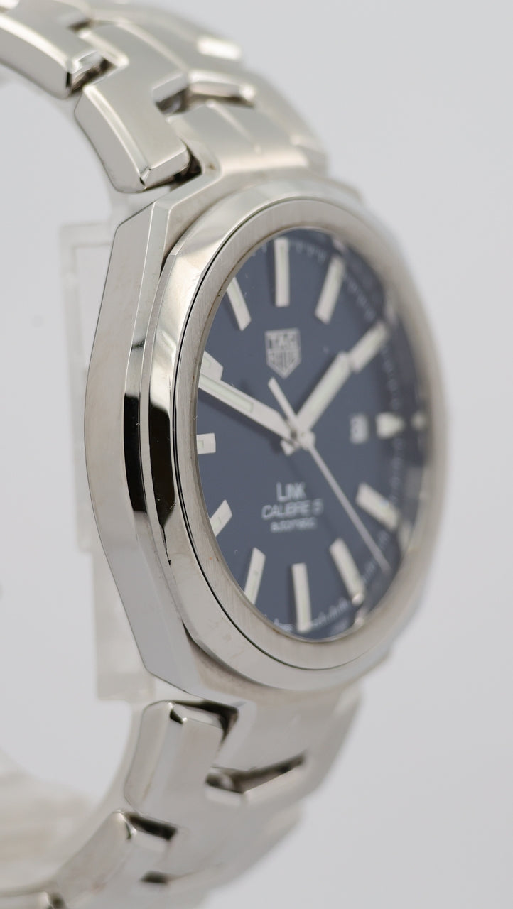 Tag Heuer Link Calibre 5 Automatik Herrenuhr 41mm WBC2112 - Detailansicht 8