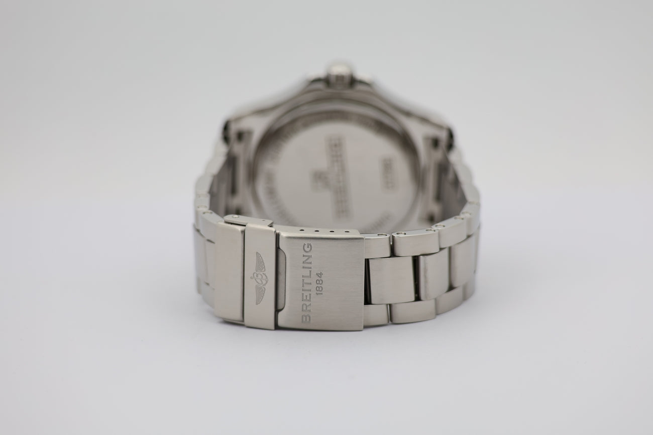 Breitling Colt 44 Automatik Herrenuhr Blau A17388 - Detailansicht 5