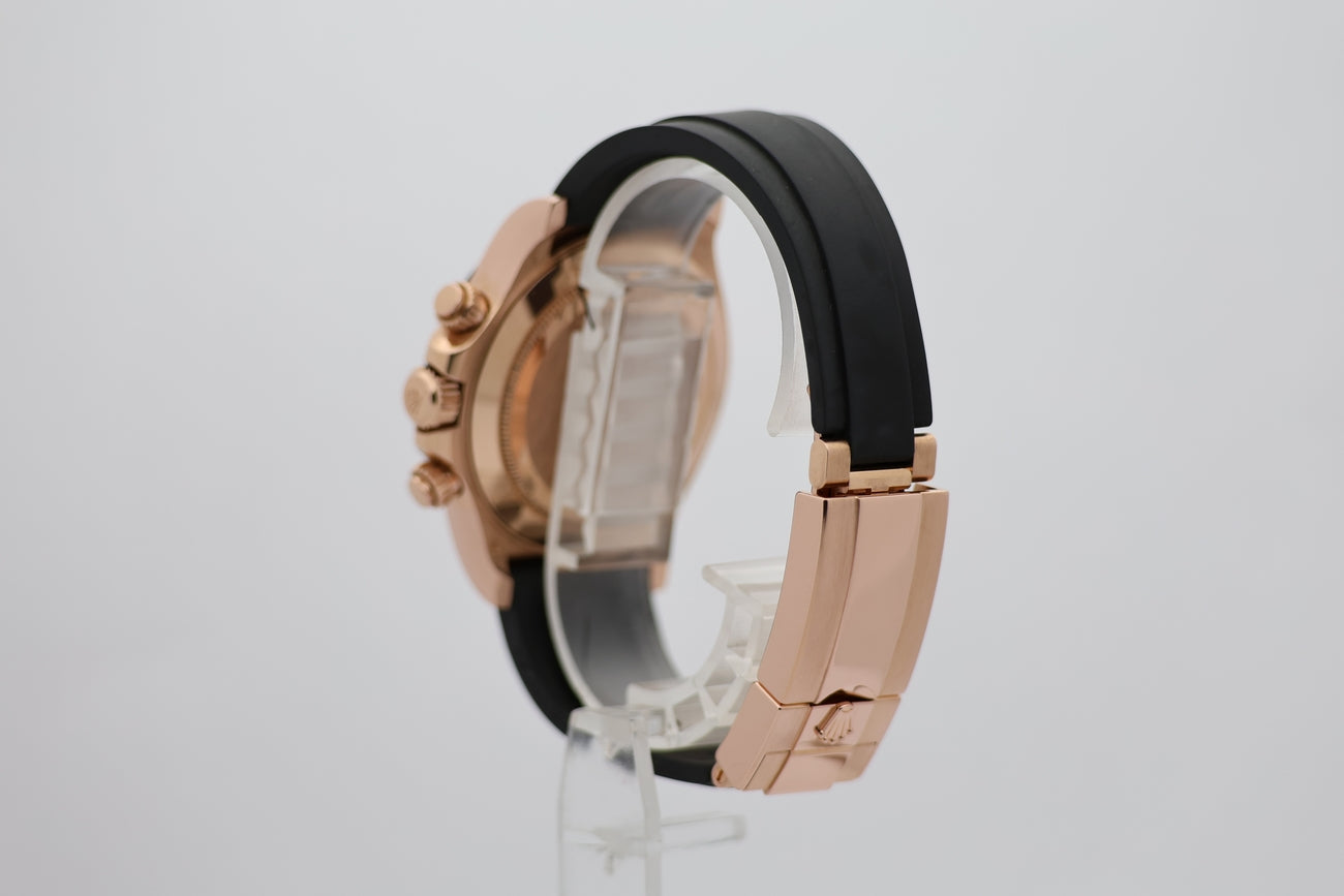 Rolex Daytona Roségold Sundust Baguette Dial 40mm 116515 - Detailansicht 2