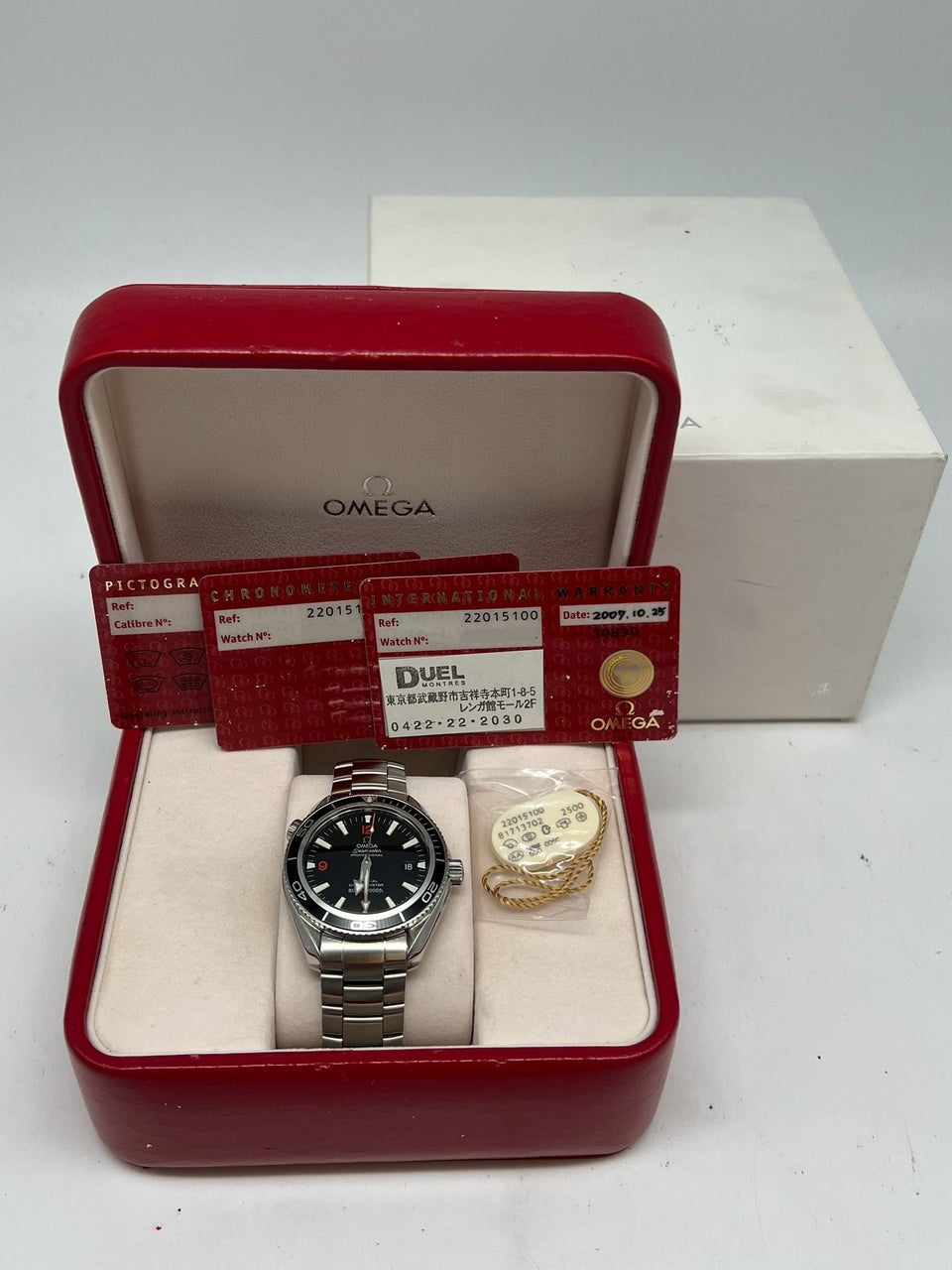 Omega Seamaster Planet Ocean Automatik Herrenuhr 22015100 - Papers and documentation
