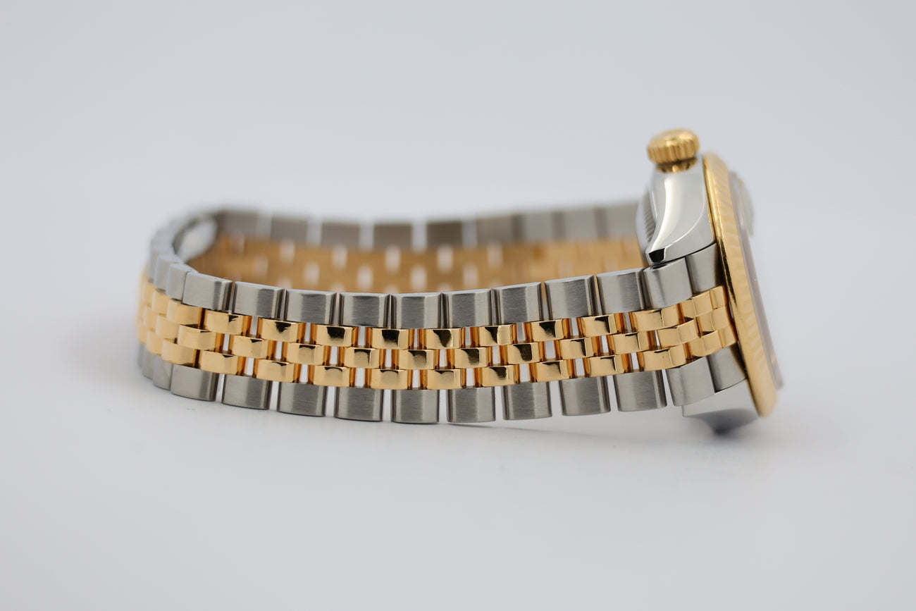 Rolex Lady Datejust Stahl/Gold "Perlmutt Diamond Dial" Jubilee 279173 - Detailansicht 4