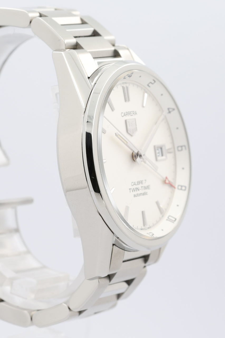 Tag Heuer Carrera Twin Time 41mm Automatik WAR2011BA0723 - Detailansicht 1