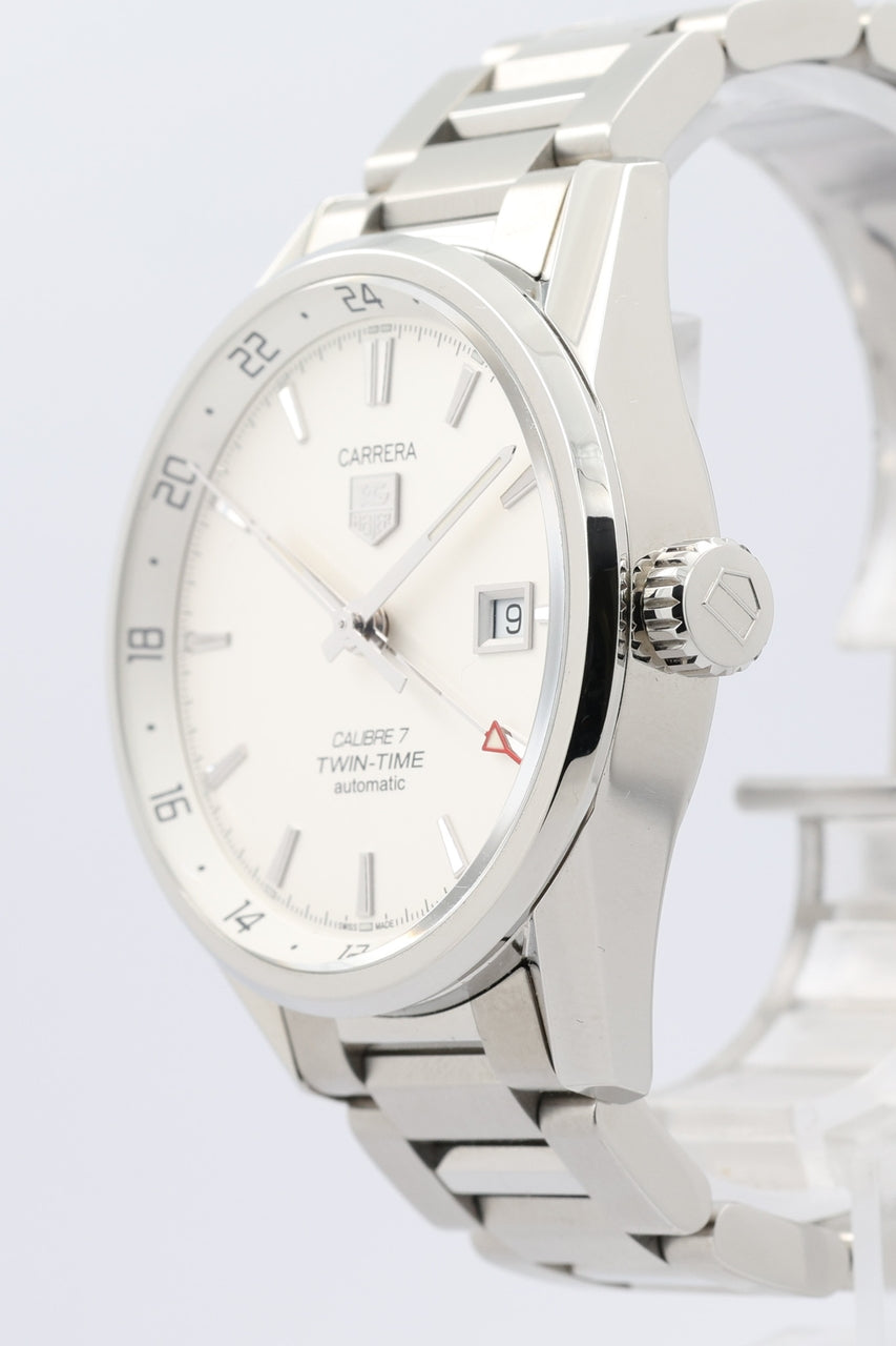 Tag Heuer Carrera Twin Time 41mm Automatik WAR2011BA0723 - Detailansicht 2