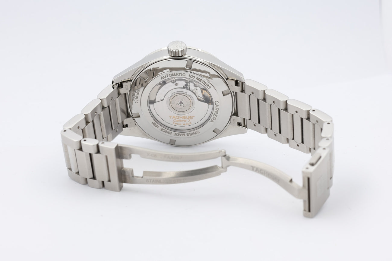 Tag Heuer Carrera Twin Time 41mm Automatik WAR2011BA0723 - Detailansicht 8