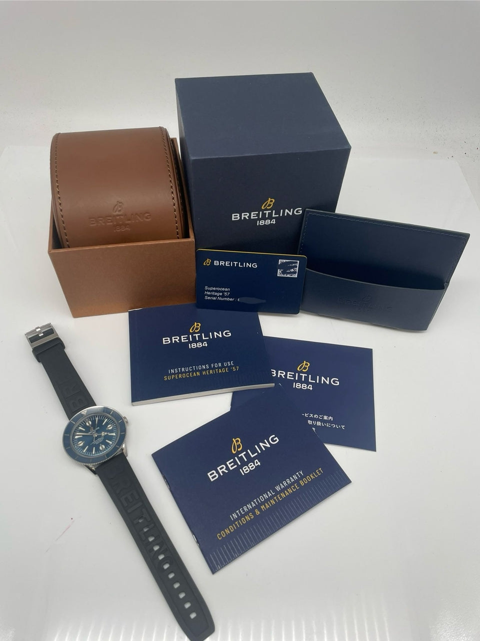 Breitling Superocean Heritage 42mm Automatik A10370 - Papiere und oder Lieferumfang