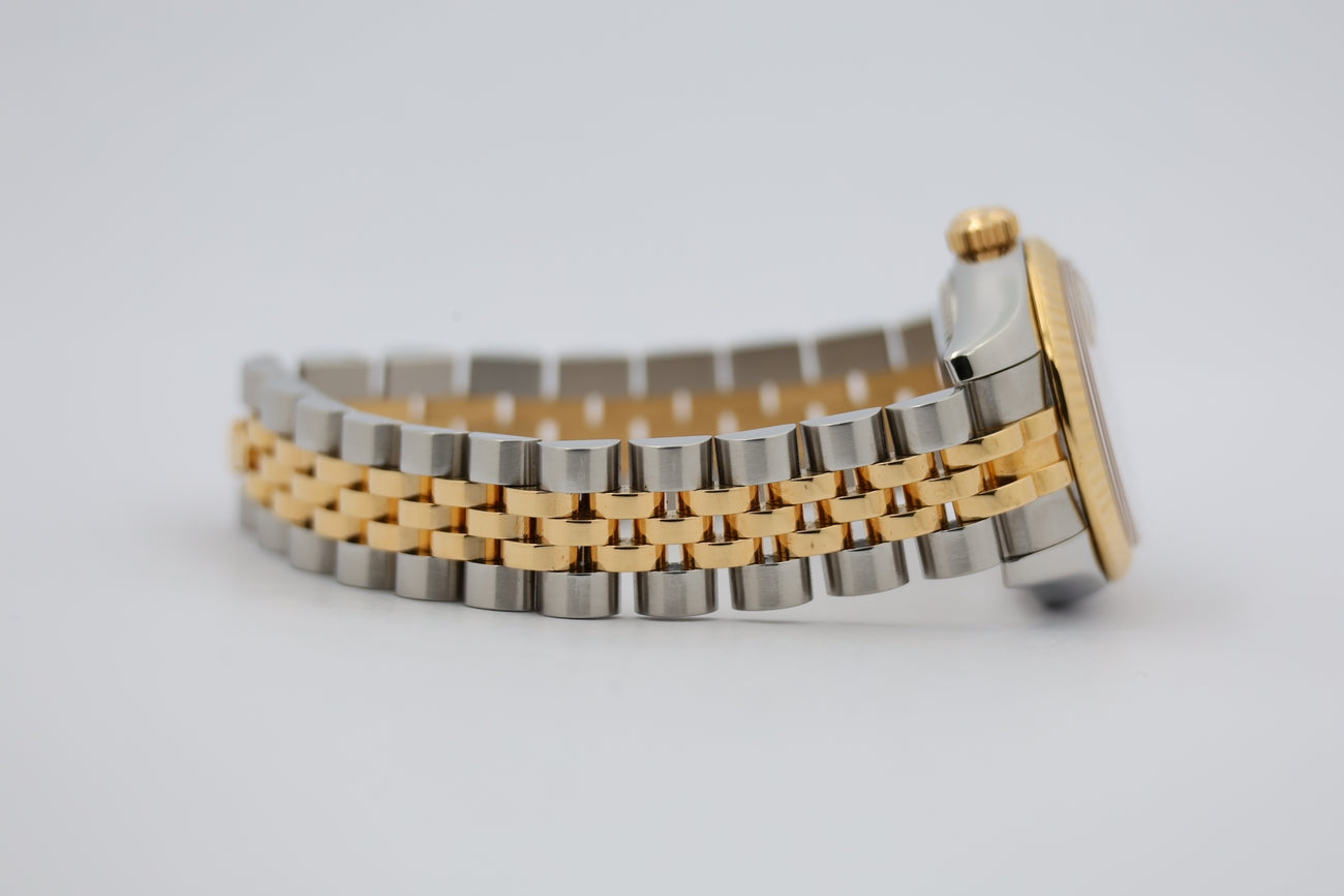 Rolex Lady-Datejust Jubilee Jubiläums-Blatt Diamant 26mm 179173G - Detailansicht 4