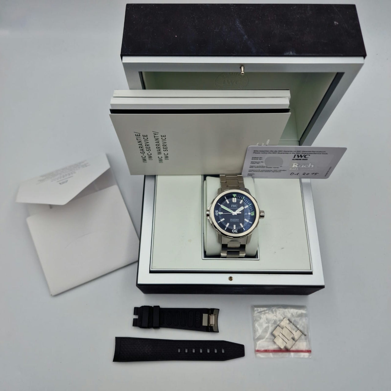 IWC Aquatimer Automatik Herrenuhr IW329002 - Papers and documentation